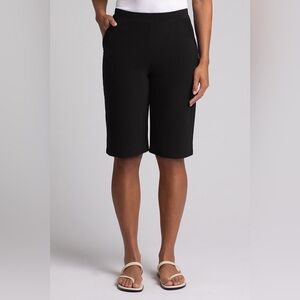 Sympli Black Women's Bermuda Shorts